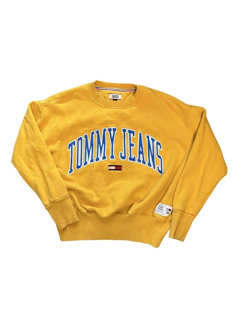Tommy Jeans Sweatshirt Sweater Tommy Hilfiger Pullover Men's Small Embroidered
